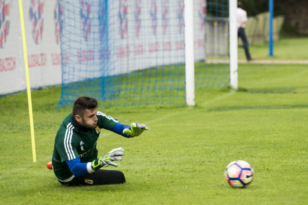 Entrenamiento del Oviedo