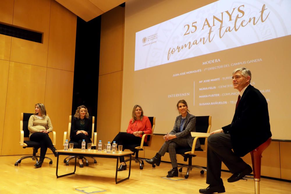 Acto de celebración del 25 aniversario del Campus de Gandia