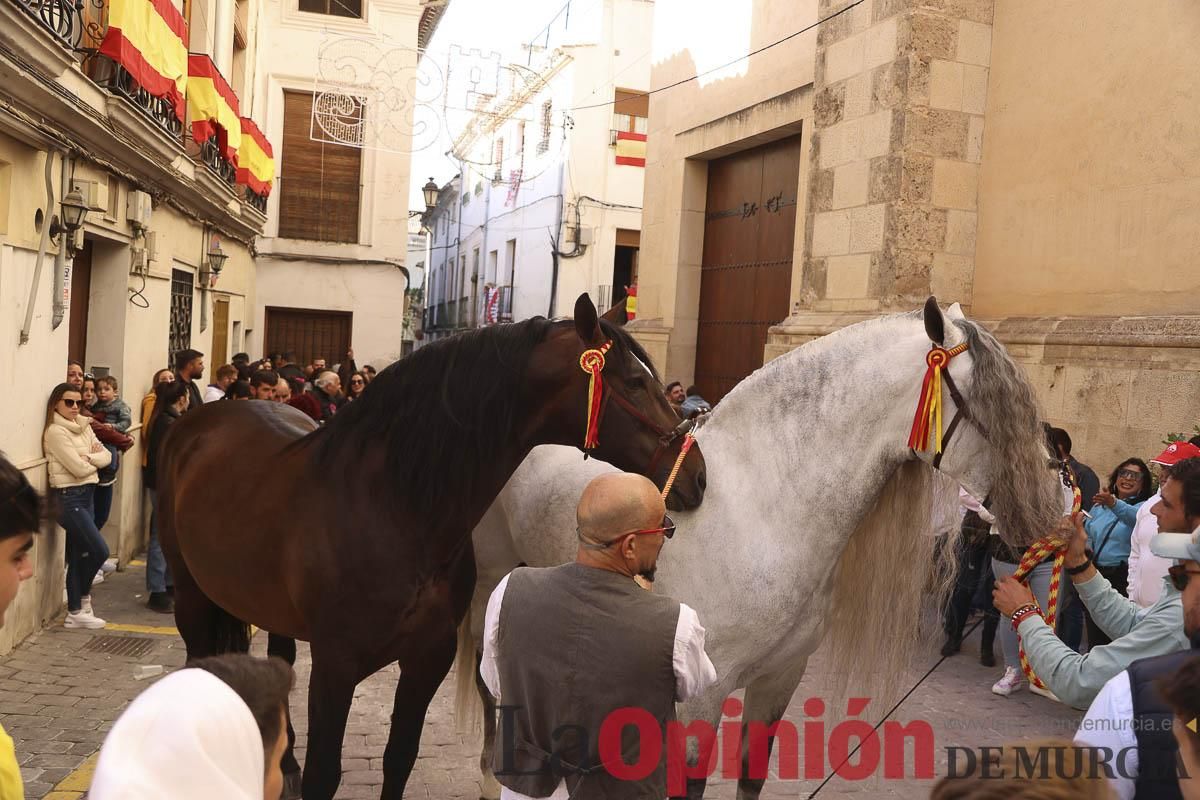 Concurso de caballo a pelo: pasacalles hasta el Hoyo en Caravaca
