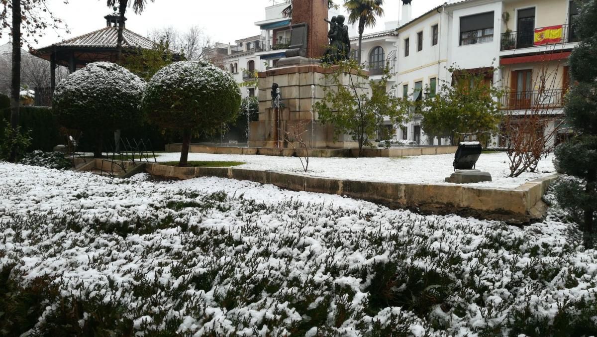 Nieva en la provincia de Córdoba, las fotos de los lectores