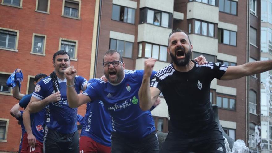 Así ha sido la celebración del ascenso del Covadonga a Segunda RFEF