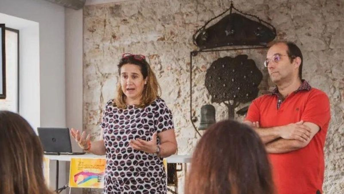 Patricia Meana, edil de Emprendimiento, en el taller celebrado el martes.