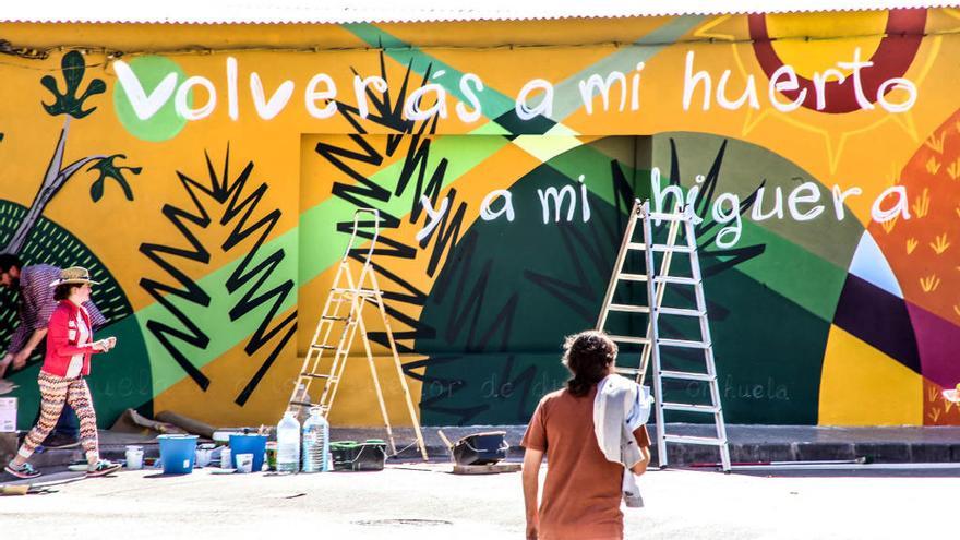 Los Murales de San Isidro de Orihuela se amplían a 30 fachadas más