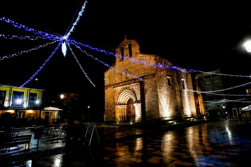 Encendido de las luces de Navidad en Avilés