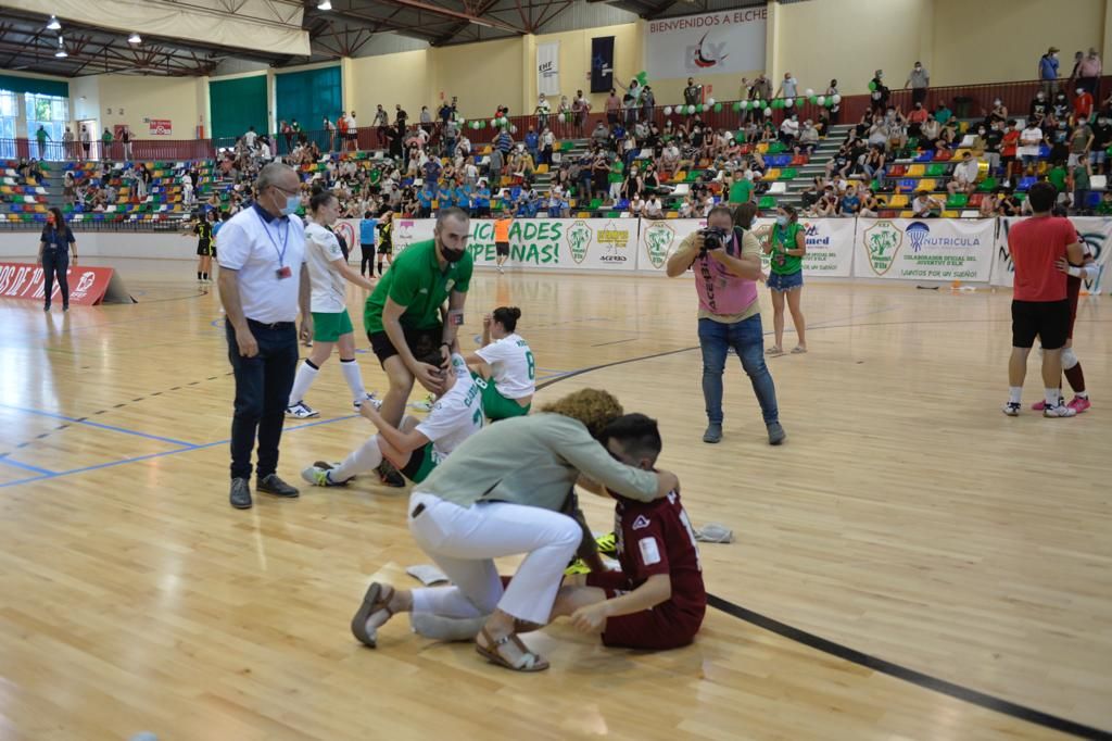 El Joventut d’Elx pierde con el Marín su primera opción de subir a la élite (5-7)