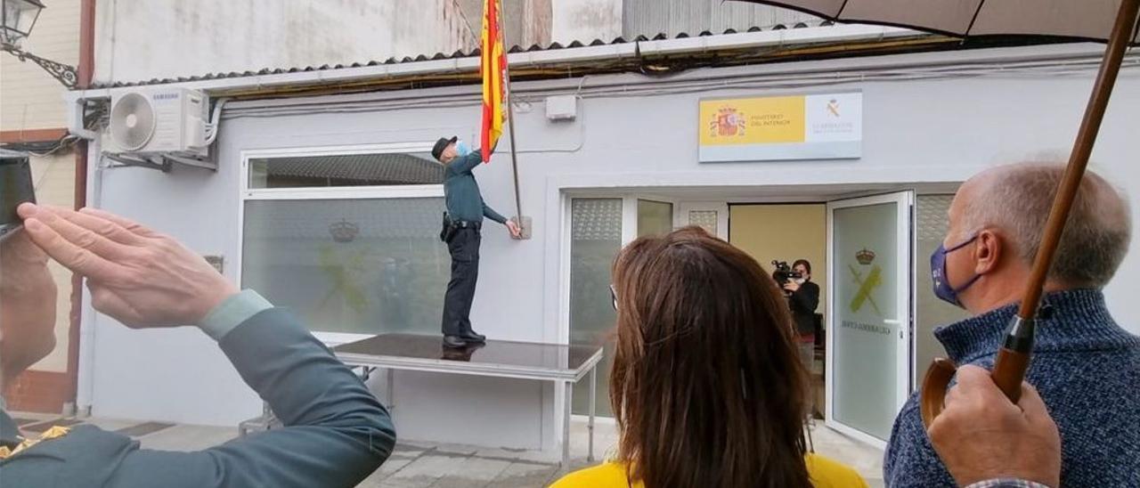 Así fue la solemne inauguración del nuevo puesto de la Guardia Civil en Vilanova