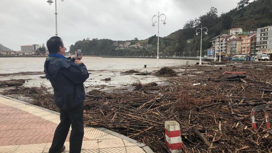 Tiempo en Asturias: Las espectaculares imágenes de las riadas, argayos e incidencias del temporal