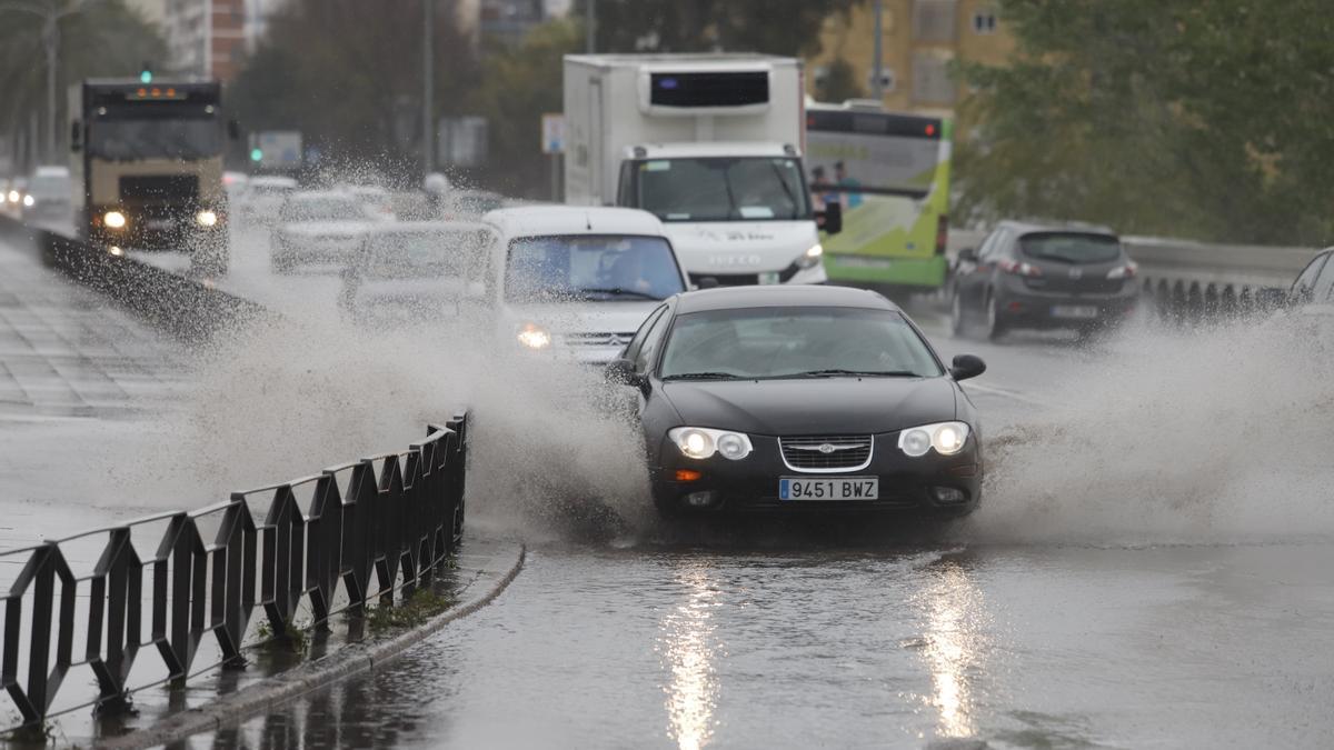 La borrasca Celia deja importantes precipitaciones en Córdoba.