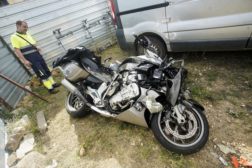 Mor un motorista en un accident de trànsit a Llagostera