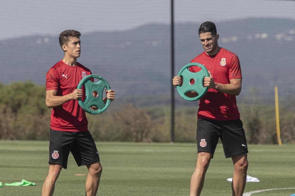 Primer entrenament de la pretemporada del Girona FC