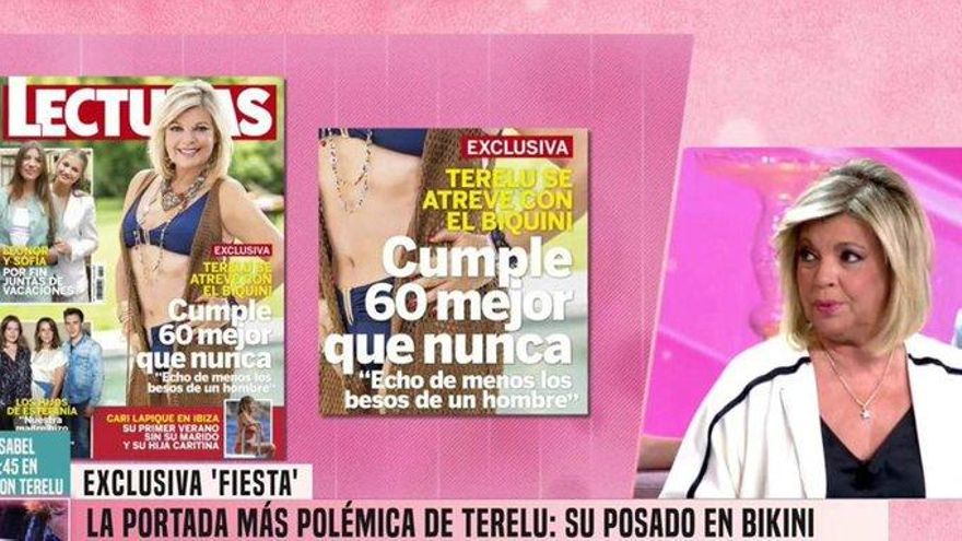 Terelu Campos justifica su posado en bikini &quot;sin retoques&quot; y se lía la mundial: &quot;¿A quién quiere engañar?&quot;