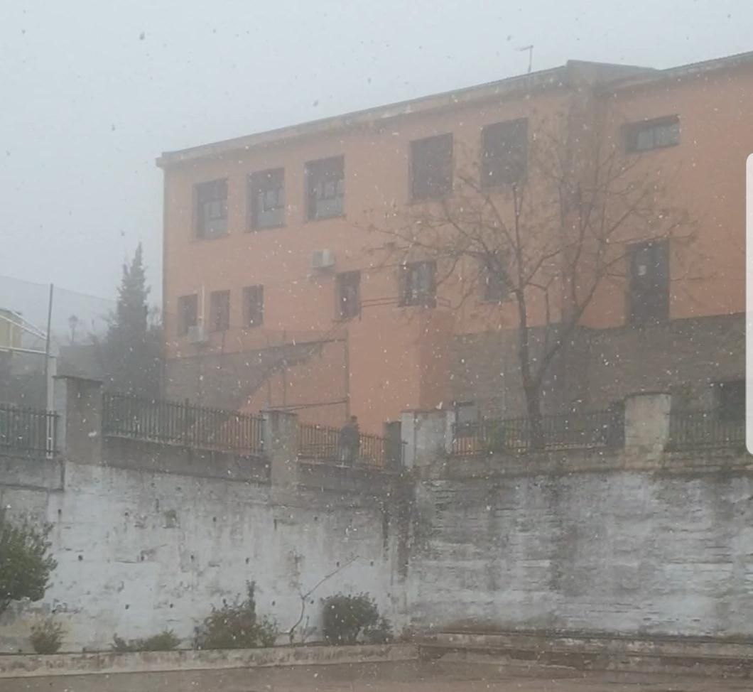 La nieve de primavera en Extremadura