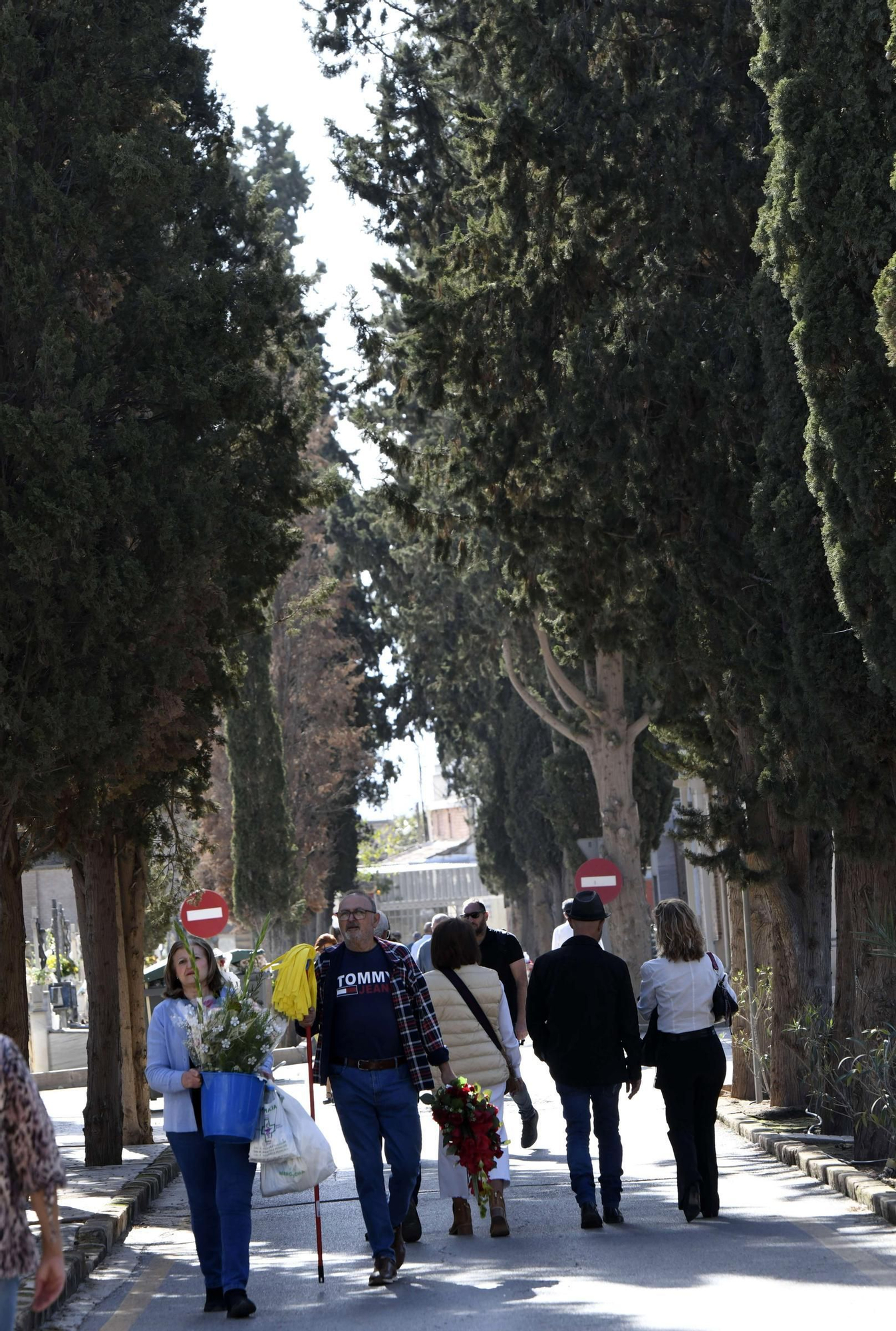 Cementerios de Murcia en el Día de Todos los Santos.