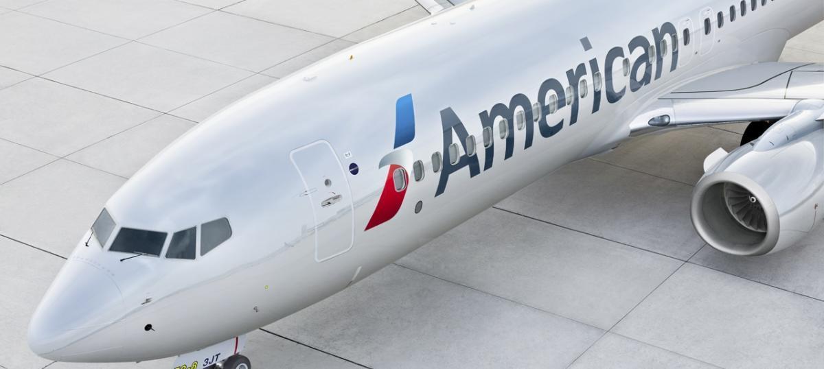 Avión de American Airlines.