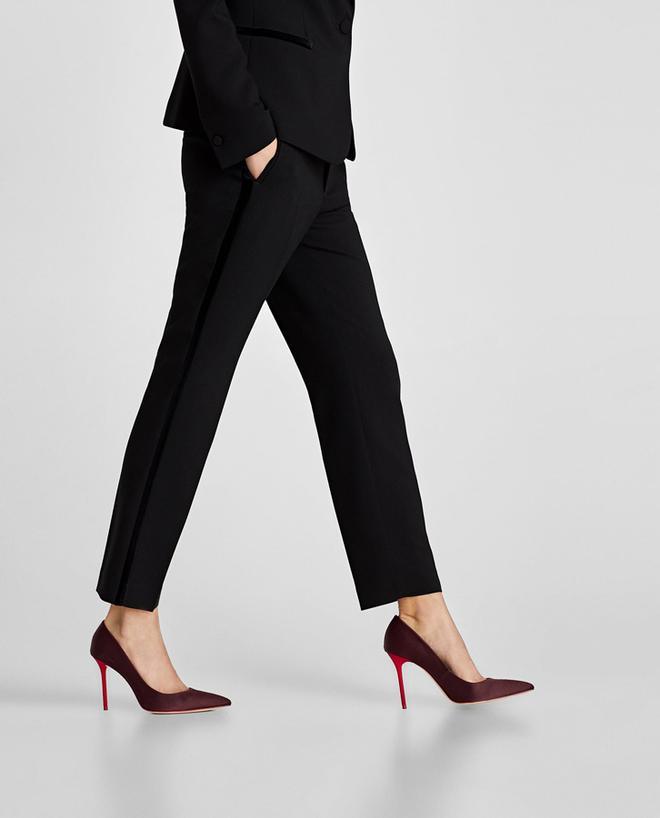 Colección de fiesta de Zara: pantalón de smoking