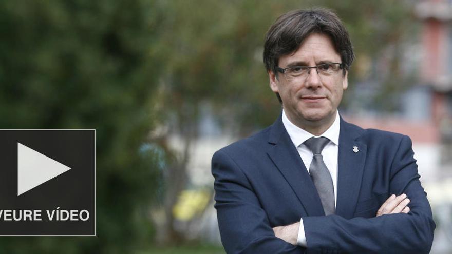 Puigdemont: «Celebrarem el referèndum el 2017 de forma indefectible»