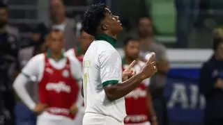 Endrick, lanzado: reaparición y gol clave con el Palmeiras