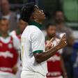 Endrick celebra el gol que clasificó a Palmeiras para la final del Paulista