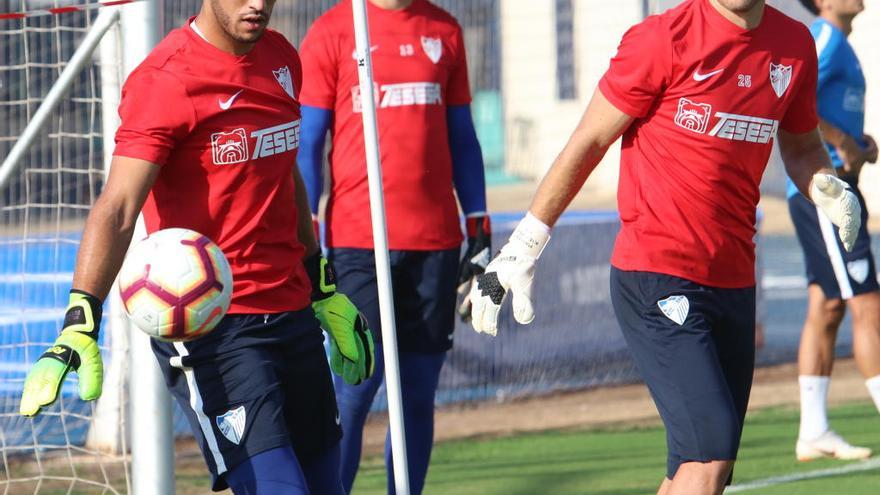 El portero marroquí Munir, es uno de los jugadores más en forma del Málaga.