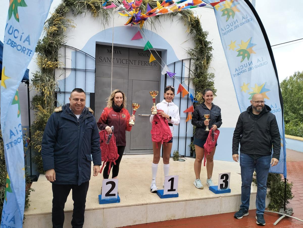 Entrega de premios de la Carrera Pedestre en la ermita de Sant Vicent del Captivador.