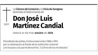 Don José Luis Martínez Candial