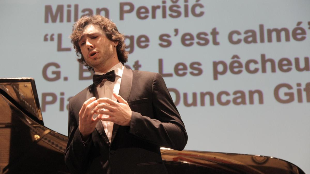 Perisic, gañador do concurso de canto Compostela Lírica