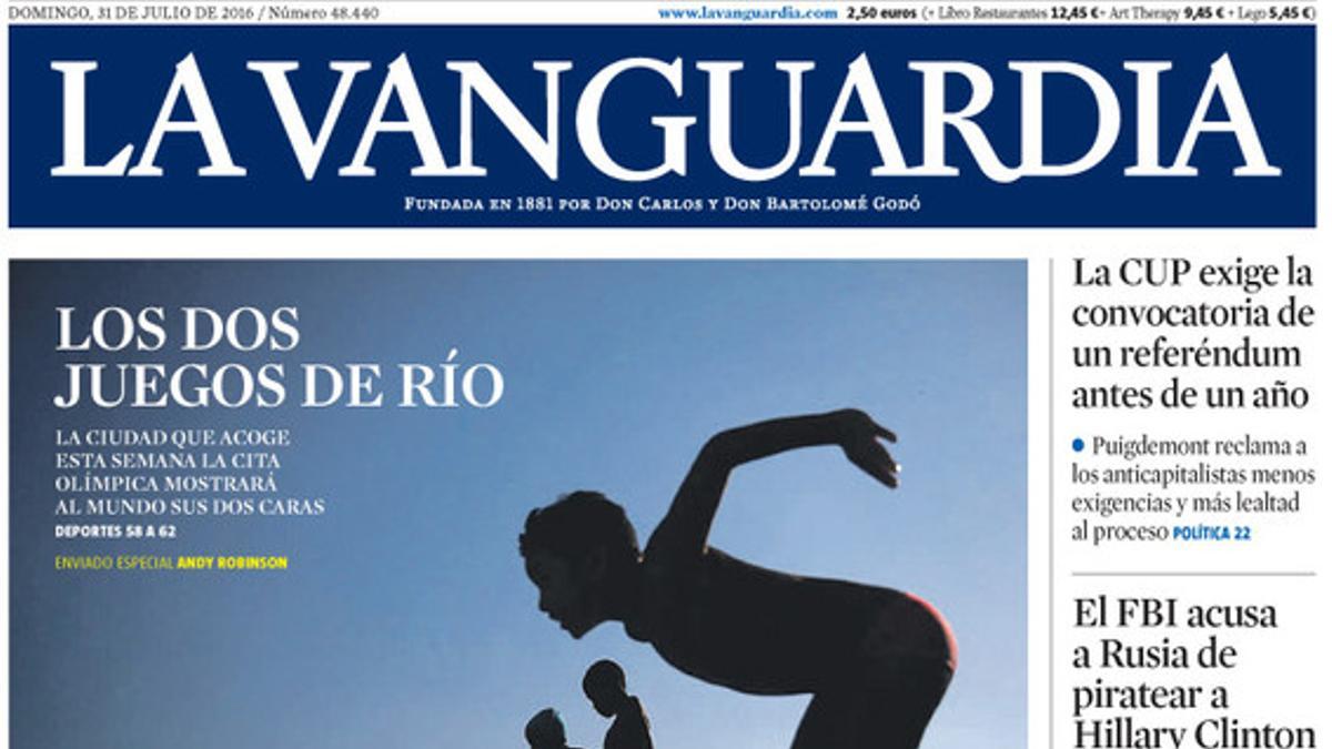 portada-la-vanguardia-31-07-2016