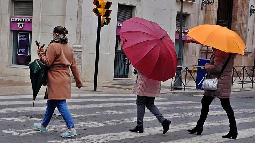 La lluvia será hoy protagonista.