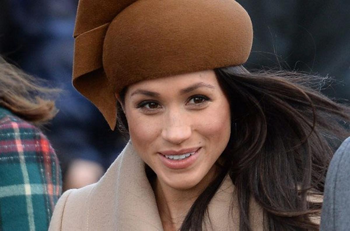 Meghan Markle, con boina