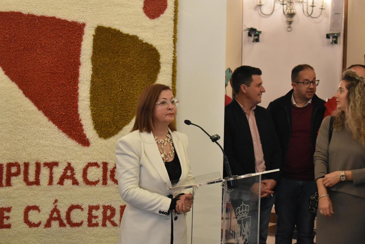Fotogalería | Así ha sido el acto de la Diputación de Cáceres por el Día de la Mujer