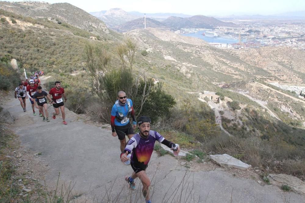 Ruta de las Fortalezas 2018 subida del Monte del Calvario