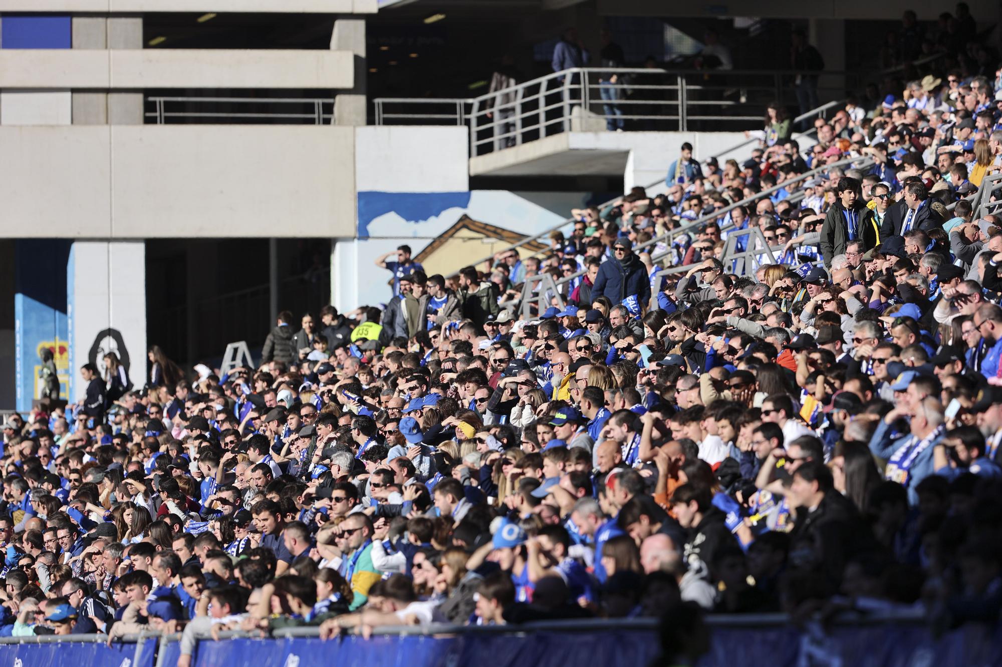 En imágenes: Así fue la derrota del Oviedo ante el Burgos