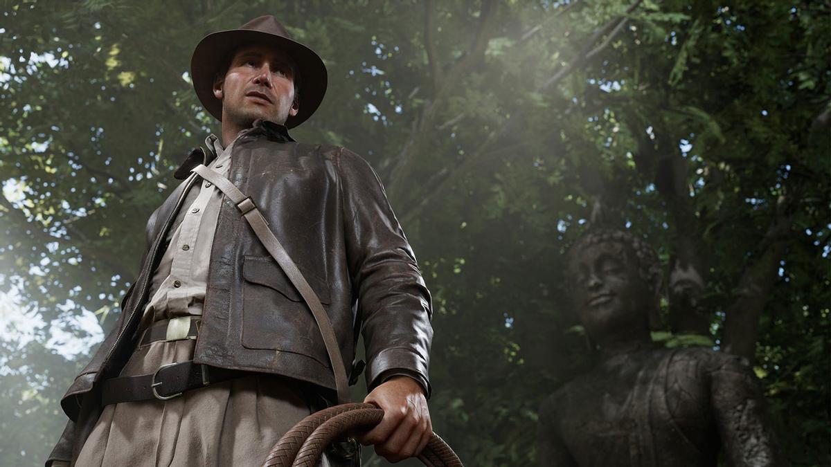 Una imagen del videojuego de Indiana Jones para PS5.