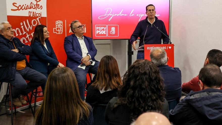 Rubén Alfaro será proclamado líder del PSOE alicantino en Alcoy