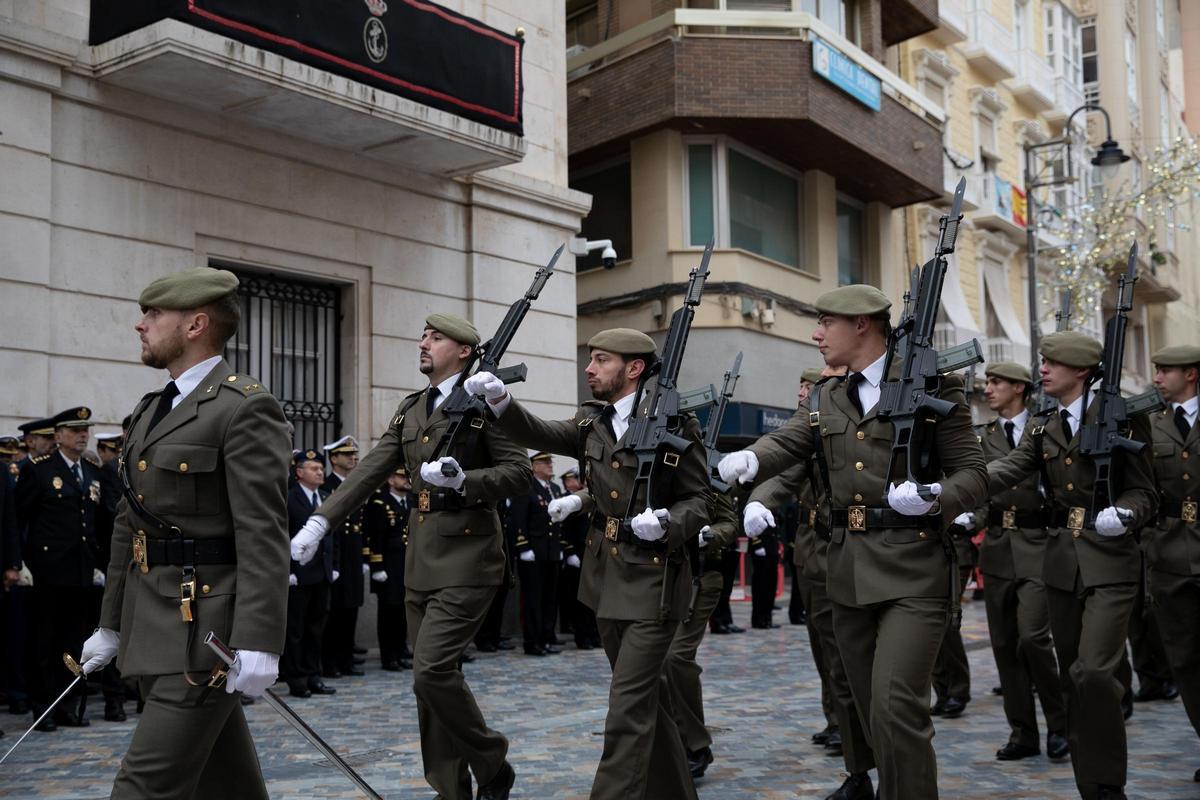 Todas las imágenes de la celebración de la Pascua militar en Cartagena