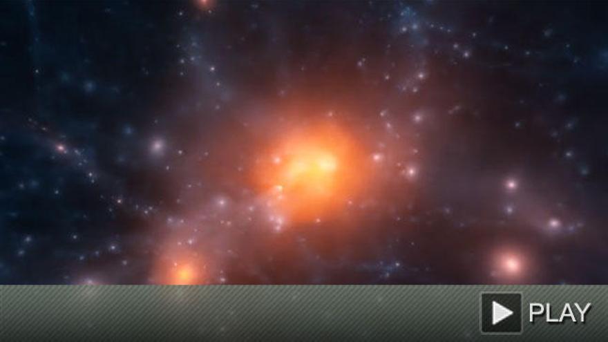 La evolución de las galaxias, en cuatro minutos