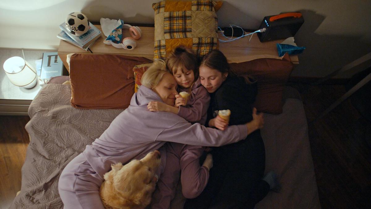 Una imagen del episodio 'Familia' de 'Ucrania: los que se quedaron'