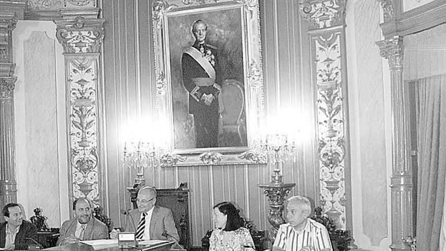 Junta de gobierno del Concello de Ourense.