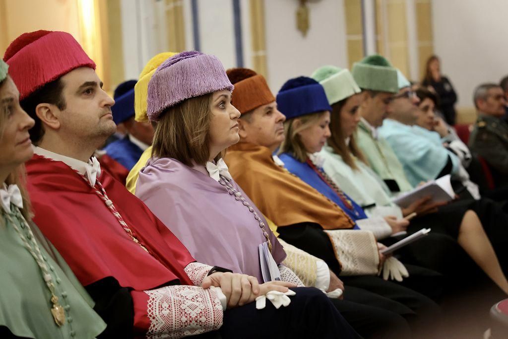 Acto de celebración de Santo Tomás de Aquino en la UCAM