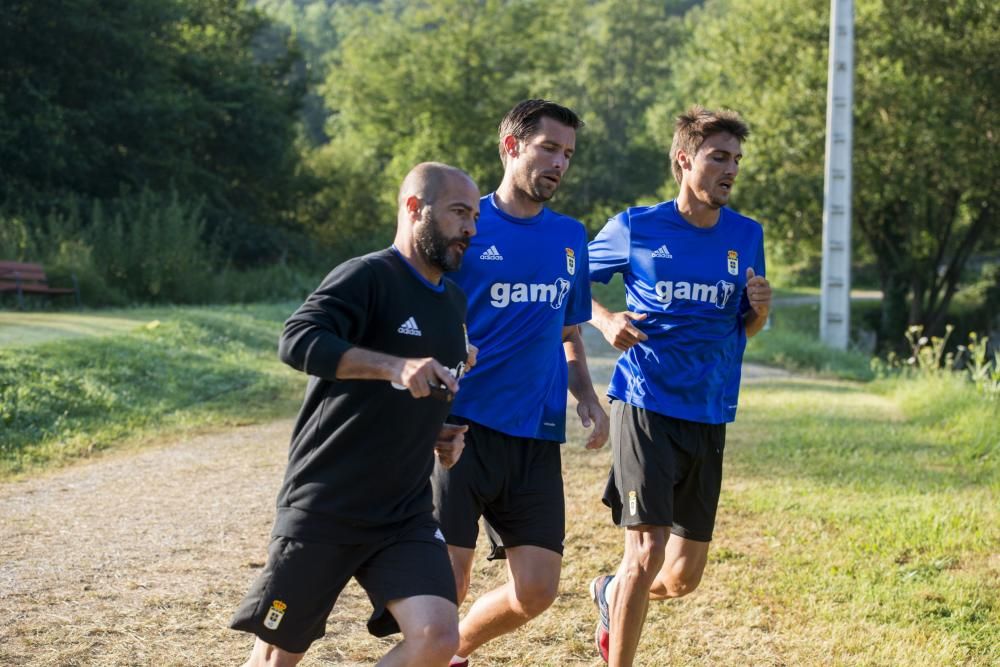 Entrenamiento del Real Oviedo