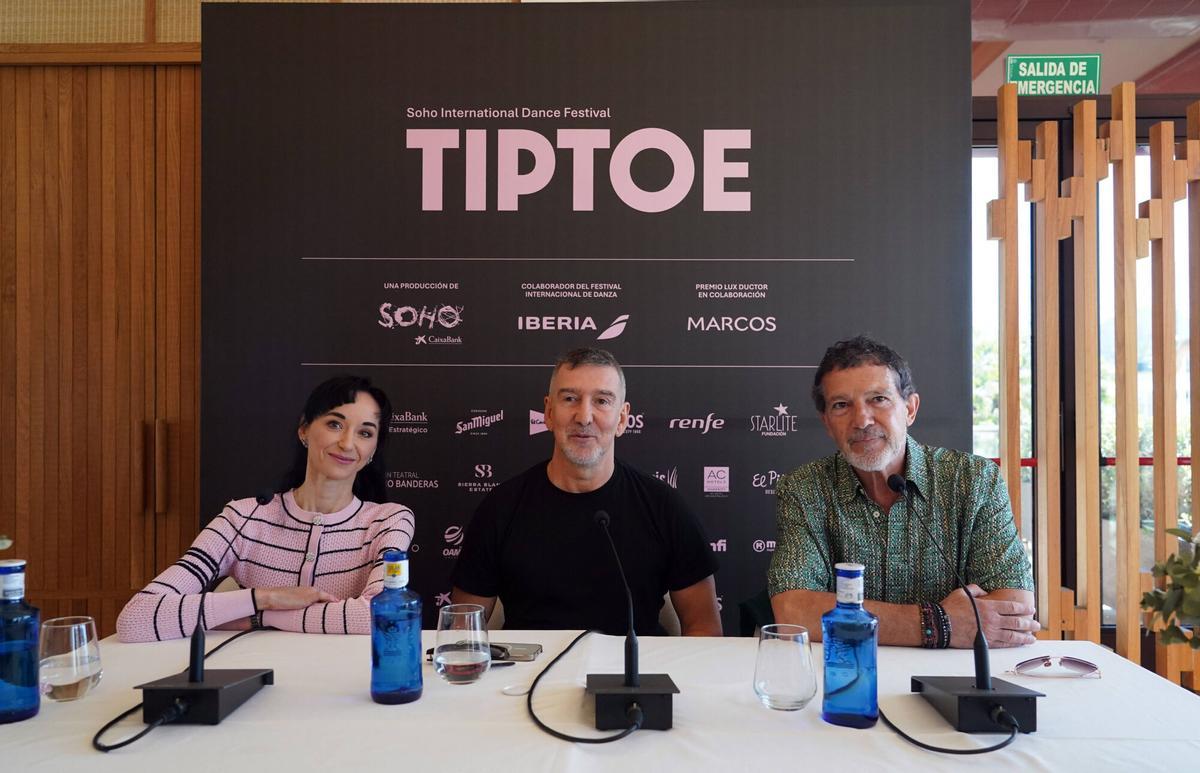 Encuentro con Julio Bocca, uno de los máximos exponentes del ballet mundial y Premio Lux ductor en el Festival TIP TOE junto al actor malagueño, Antonio Banderas y Lucía Lacarra.