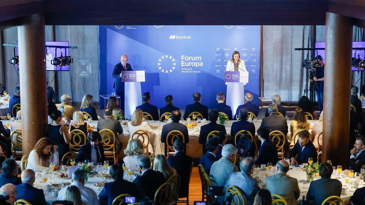 María José Catalá en el Fòrum Europa Tribuna Mediterrània