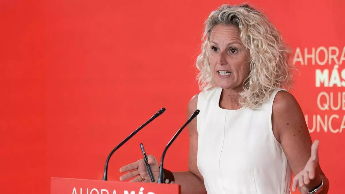 Montse Mínguez, portavoz del PSOE, dimite tras las informaciones sobre los negocios de su pareja