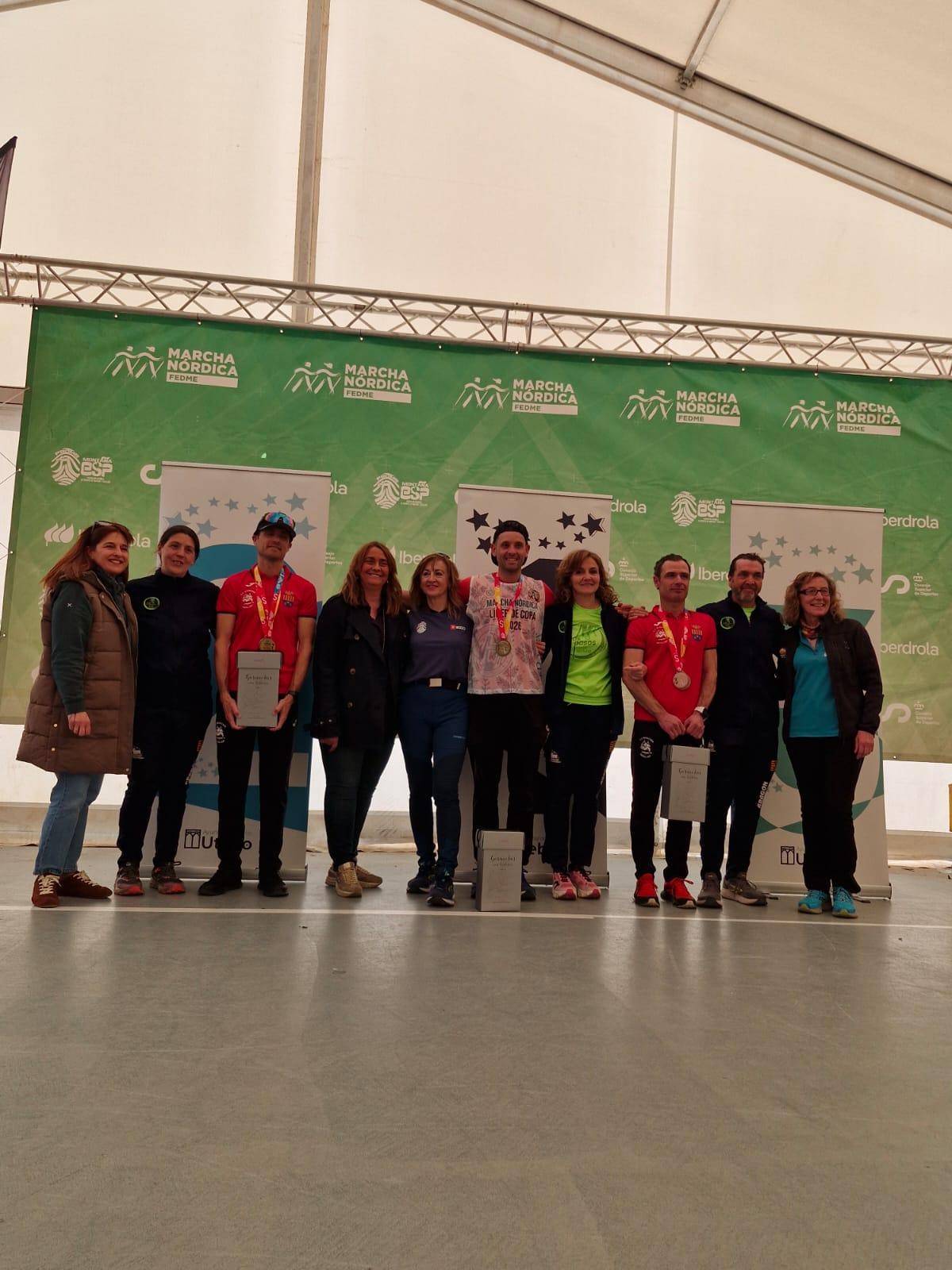 Los ganadores absolutos y los campeones de Aragón.