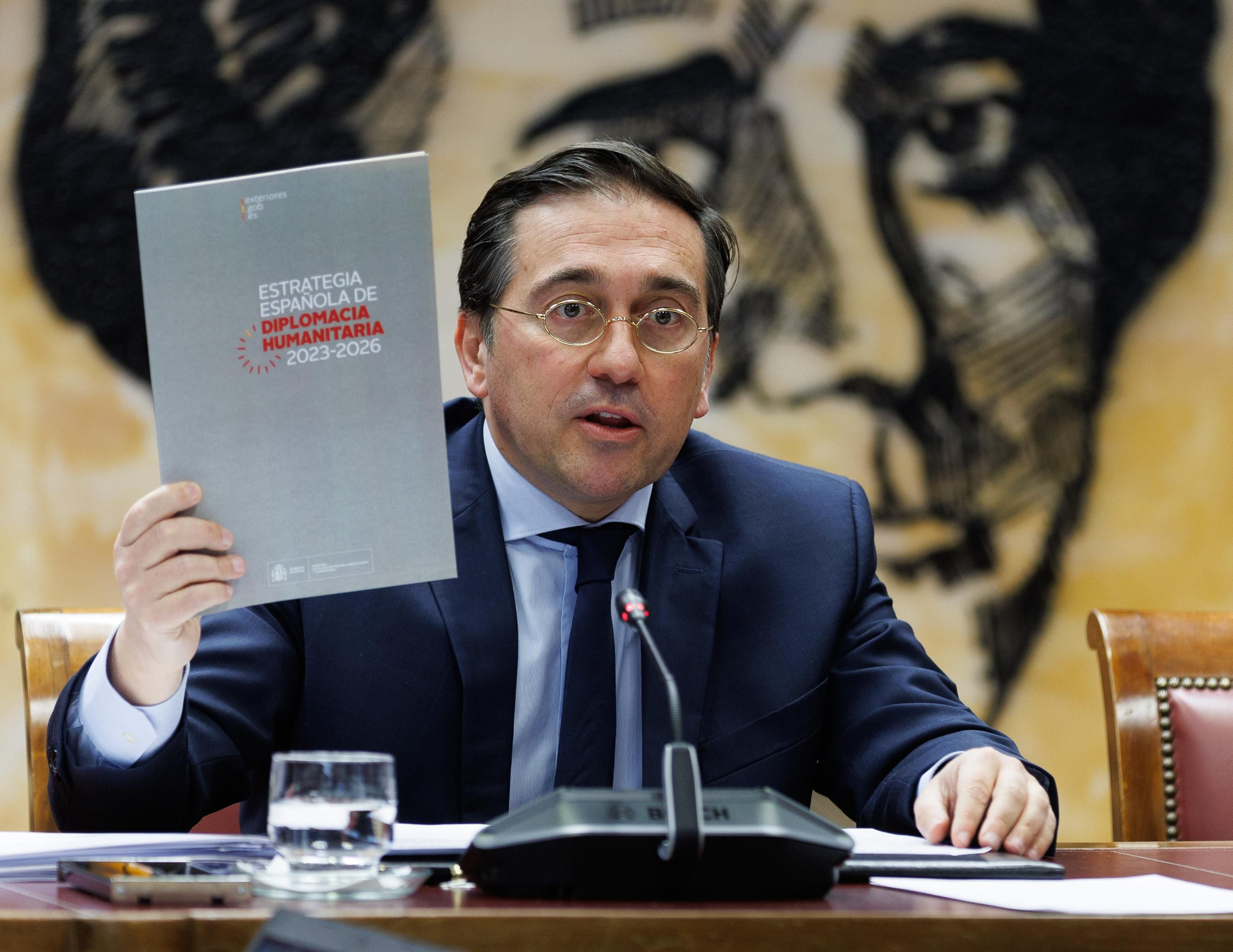 José Manuel Albares en el Senado