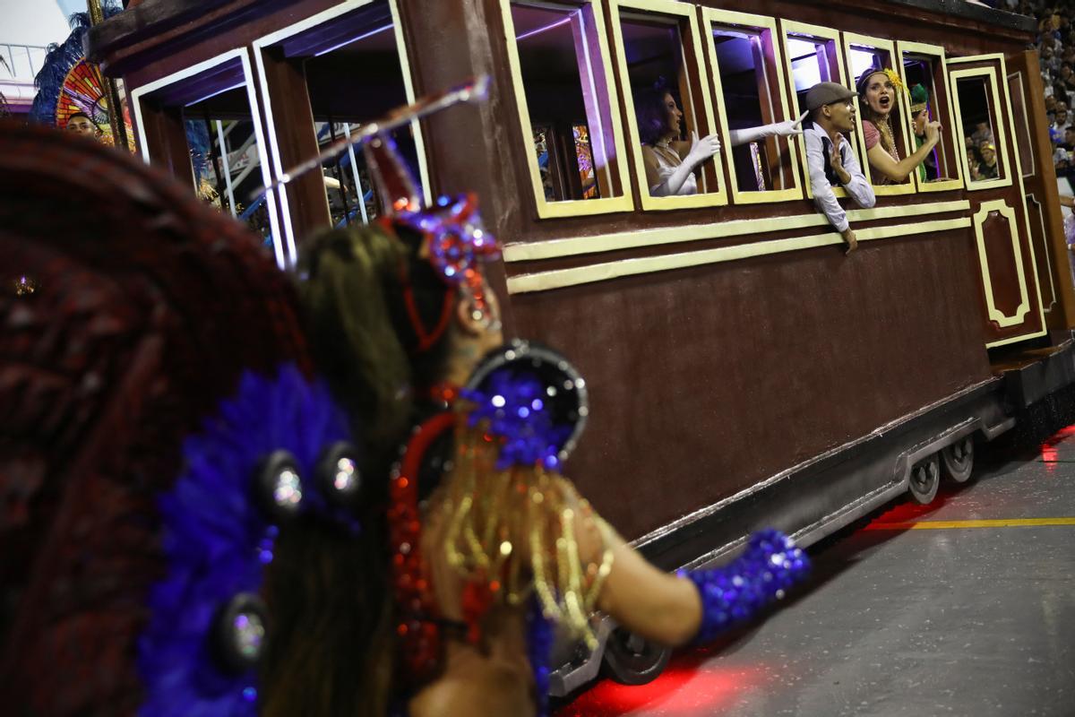 El carnaval de Sao Paulo recupera el esplendor tras la pandemia