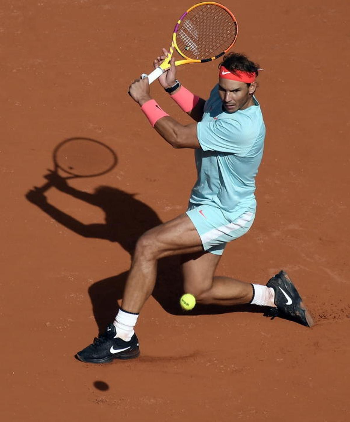 Las imágenes del partido entre Nadal y Korda