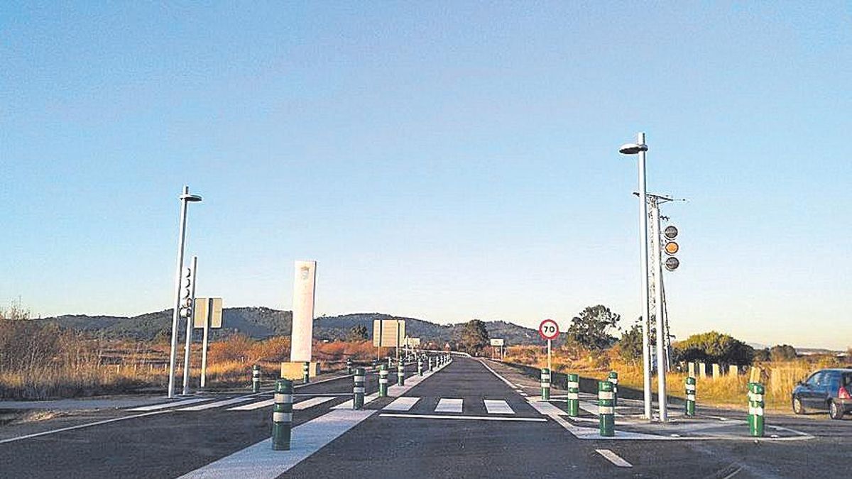 Semáforo de As Salinas. | FdV