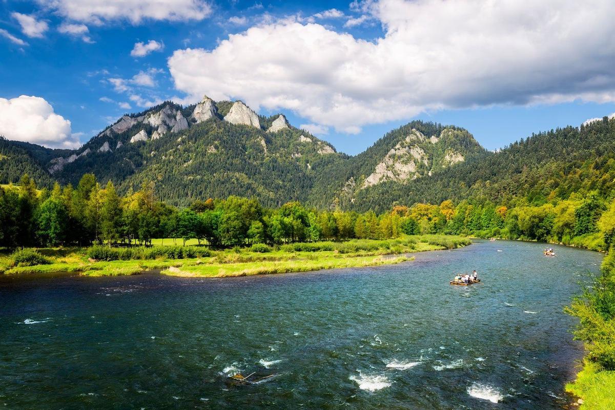 Desfiladero Dunajec, Polonia