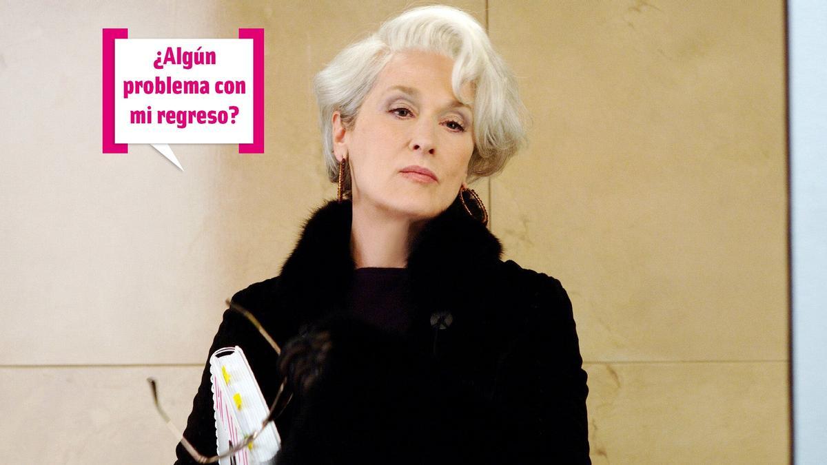 El diablo viste de Prada Miranda Priestly Meryl Streep